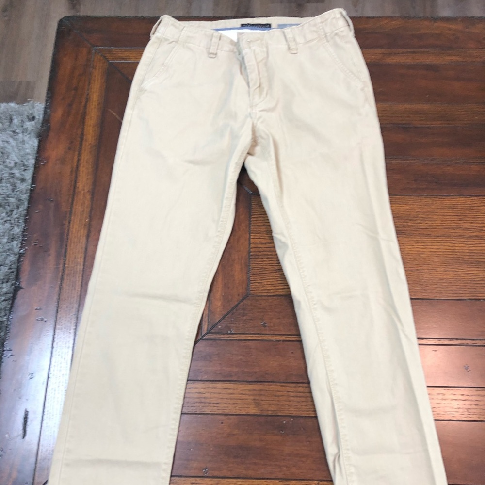 Men’s Khaki 30x34 Slim Straight Pants